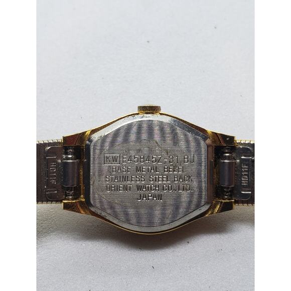 Women\'s Citizen small dress watch.KW E45845Z-31 BJ. Black face with small jewel main image 5